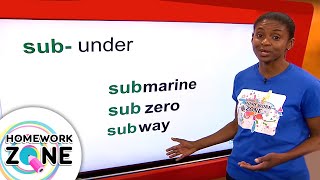 HOMEWORK ZONE - Prefixes