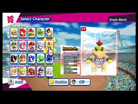 Bowser Jr At The London 2012 Olympic Games All 21 Solo Events