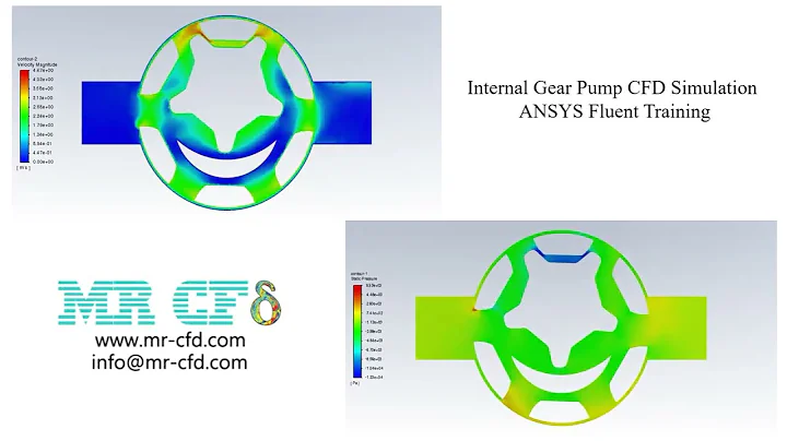 Internal Gear Pump CFD Simulation, ANSYS Fluent Training