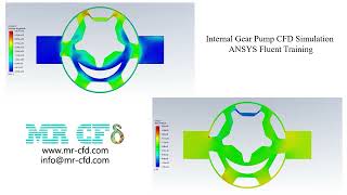 Internal Gear Pump CFD Simulation, ANSYS Fluent Training