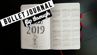 BULLET JOURNAL FLIP THROUGH (2019) ft. Scribbles That Matter | hellotinashe