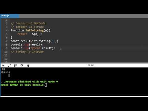 Javascript: How To Convert String To Number Tutorial