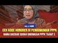 🔴CEK KODE HONORER DIPENGUMUMAN PPPK, DAERAH YANG SUDAH UMUMKAN PPPK GURU