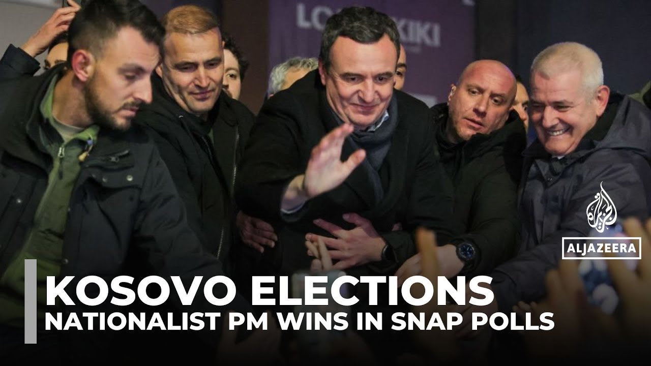 Kosovo PM Kurti wins snap election, signalling end to political deadlock