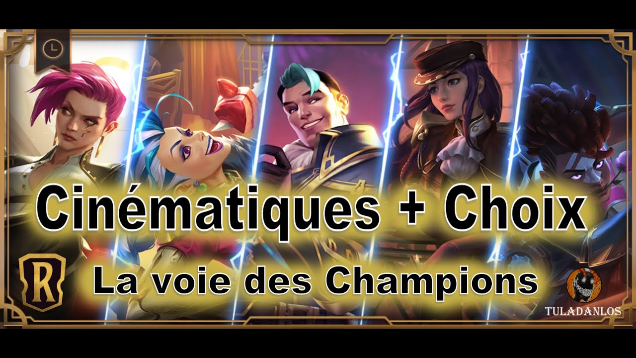 Cinématiques + choix alternatifs | La voie des Champions | LEGENDS OF RUNETERRA