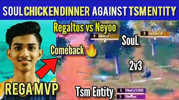 SouL Chicken PMPL Against Tsm Entity | SOUL vs TSM ENTITY | 2v3 | SouL is Back, Regaltos Destroy TSM