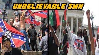 KKK and Black Activists Face Off At Confederate Flag Protest Outside South Carolina Statehouse
