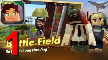 Blockman GO : PUBG Battle Field Gameplay Walkthrough Part 1 / Android iOS