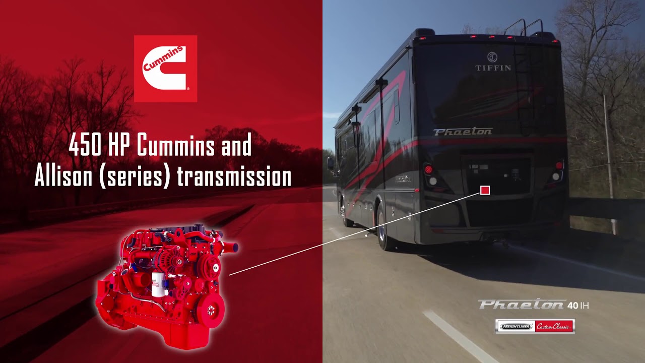 2021 Tiffin Phaeton 40IH featuring Freightliner Custom Chassis Corp.'s