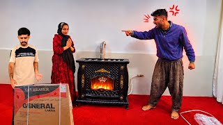 🚨 A big surprise for Tahereh! The new heater shocked everyone🔥 😱
