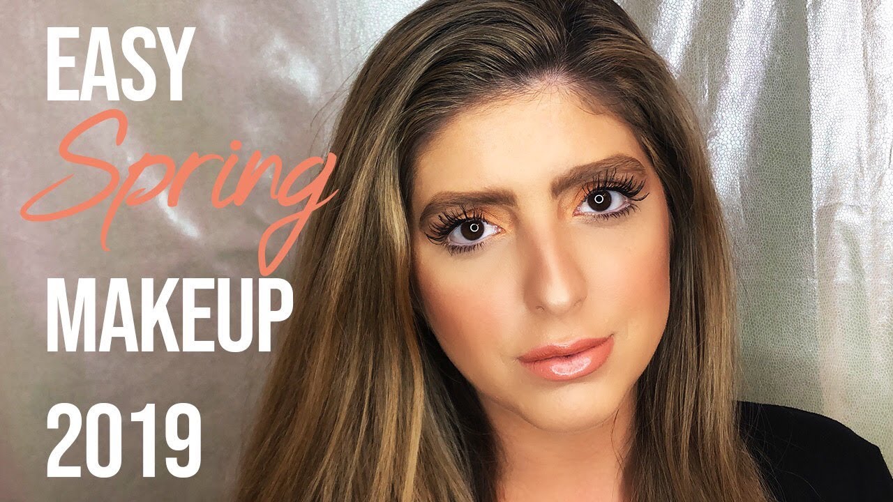 Easy Spring Makeup 2019- GRWM Spring 2019 - Spring Glow Bronze Makeup