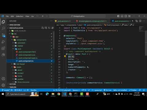 51 - Angular course for beginners 2023  : Routing - comments in single post  -  بالدارجة التونسيّة