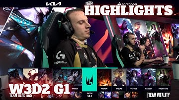 TH vs VIT - Highlights | Week 3 Day 2 LEC Winter 2024 | Team Heretics vs Vitality W3D2