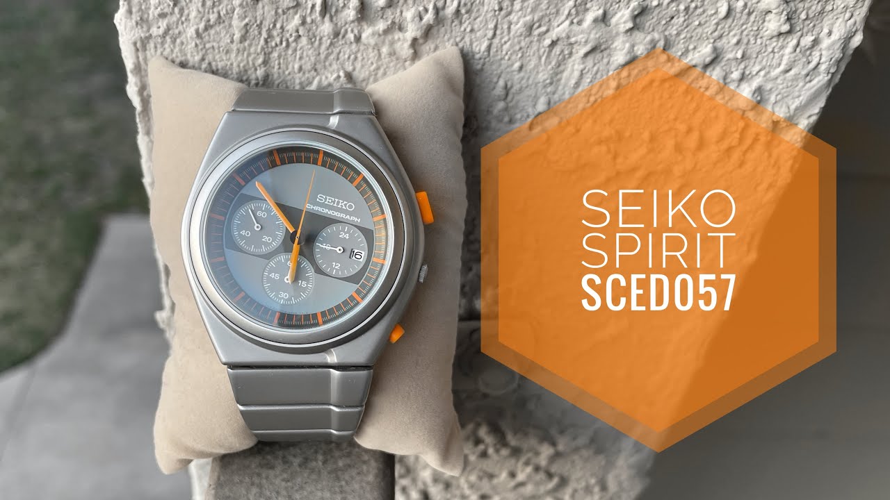 Seiko Spirit SCED057 - Giugiaro Design Watch Review - YouTube