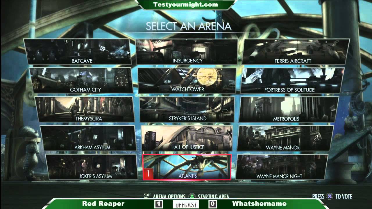 Injustice SoCal Release Day Tournament: Red Reaper Vs. Whatshername