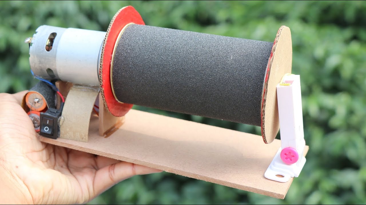 How To Make Electric FIRKI for Kite DIY Charkhi for Kite Festival