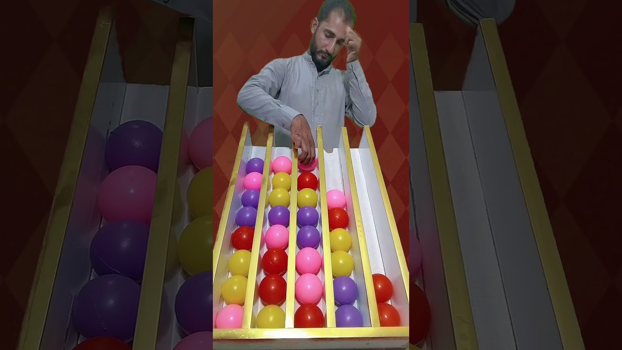 Fun&chois colour balls sorting challenge game 🔴 🟡 🟢 ⚫️ 