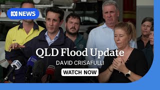 IN FULL: Queensland premier David Crisafulli gives a flood update from Townsville | ABC NEWS