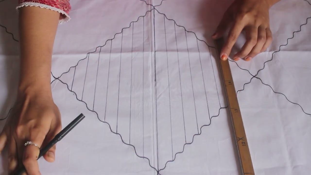 আধুনিক বকুল কাঁথা ড্রয়িং ও সেলাই শিখুন