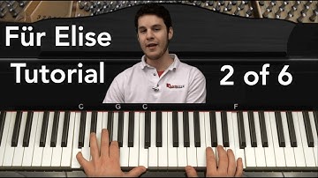 How to Play Für Elise by Beethoven Piano Tutorial Part 2 of 6
