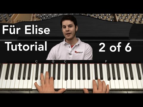 How to Play Für Elise by Beethoven Piano Tutorial Part 2 of 6