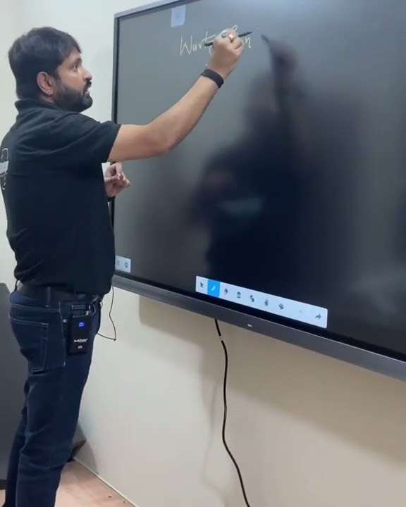 Online Class Studio Setup I Digital Board II With 4k PTZ camera #shorts