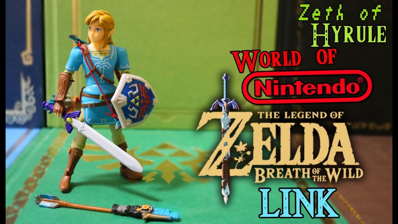 World Of Nintendo Link Breath Of The Wild Unboxing And Figure Review Youtube