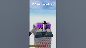 Easy 13.5 stud long jump