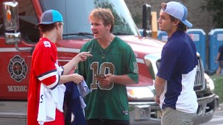 BEEFING with College Football Fans 3 (ASSAULTED AGAIN)