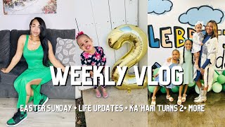 WEEKLY VLOG| EASTER SUNDAY + LIFE UPDATES + SNOW DAY TRIP + MORE!