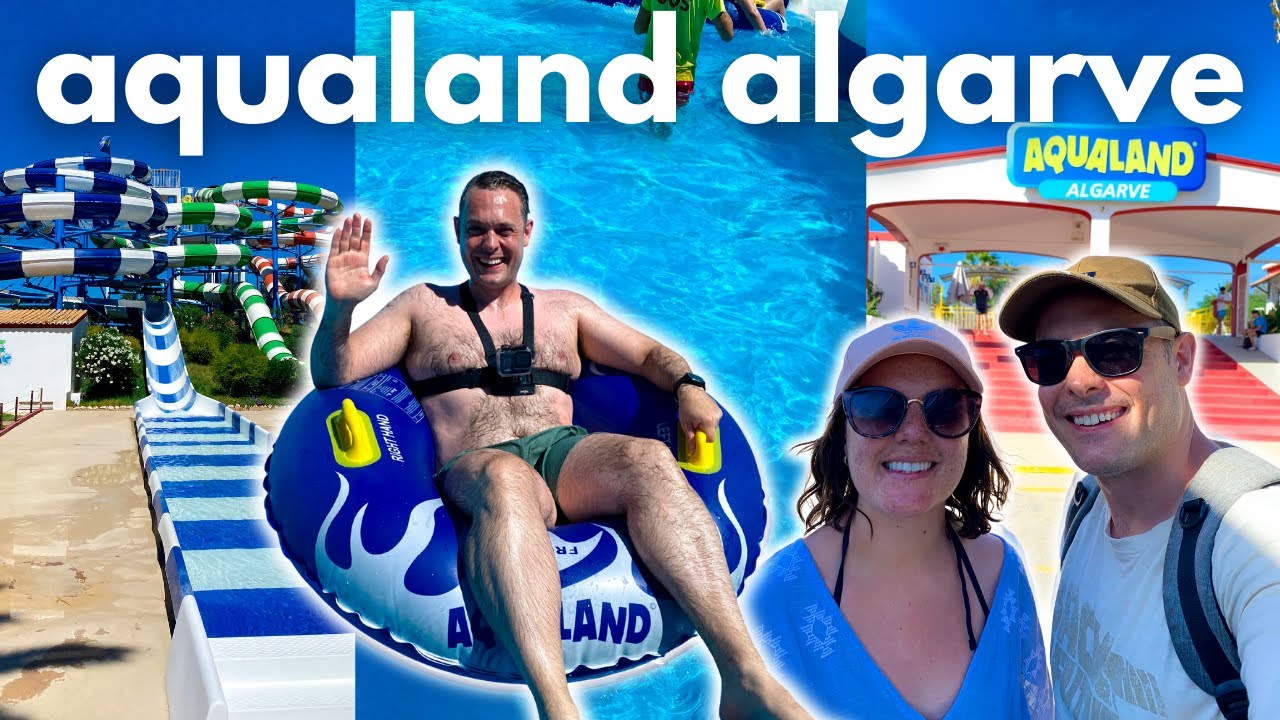 Видеоблог Aqualand Algarve, Португалия! Водные горки от первого лица, ленивая река, волновой басс...