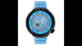 Rdunae Titanium Zaku Tuna Dive Watch