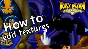 How to edit textures for Rayman M/Arena! (steps also in the desc.!)