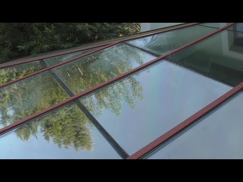 Как сделать стеклянную крышу своими руками