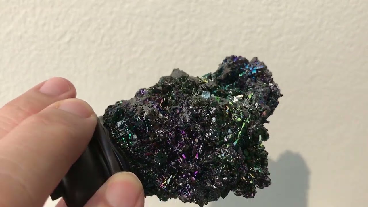 Carborundum (Silicon Carbide) crystal