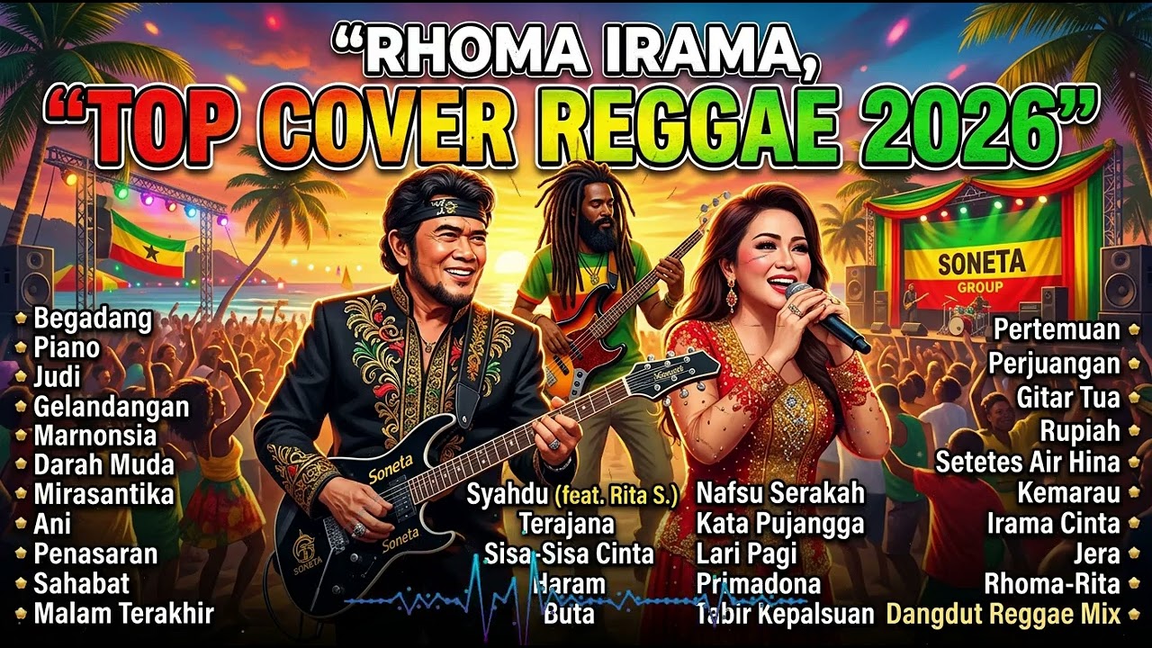 Rhoma Irama Reggae 2026 Terbaru! Full Album Dangdut Reggae Viral Paling Enak Didengar
