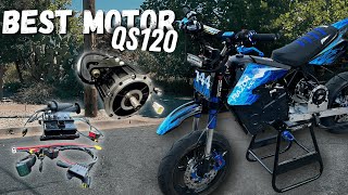 QS120 Best Motor For Razor MX650 E-Bike