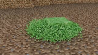 Blender Molecular Particle test