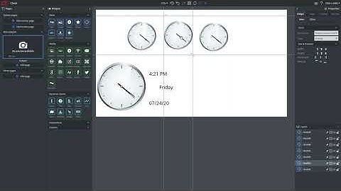 Wallboard Tutorial: Clock Widget