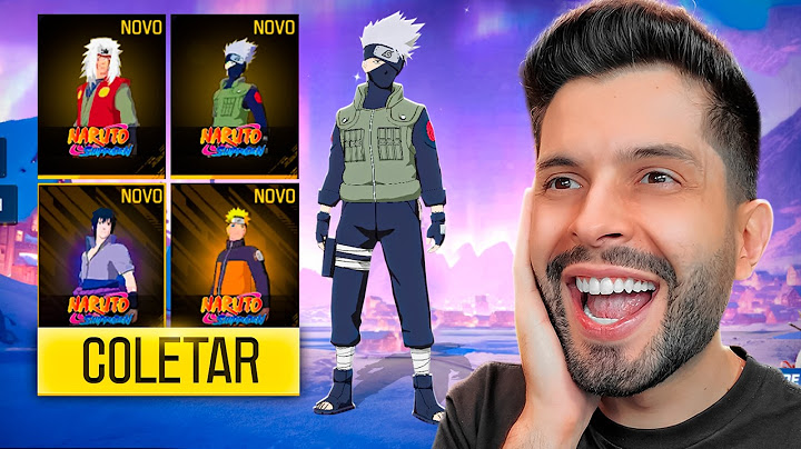 ATUALIZOU!! NARUTO FINALMENTE CHEGOU NO FREE FIRE!!