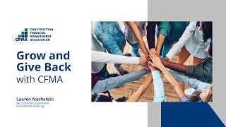 Grow & Give Back With CFMA