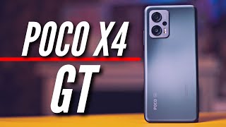 картинка: 10 ДНЕЙ С POCO X4 GT 🔻 750k ANTUTU 🔻144hz IPS 🔻 5080 mAh 🔻 67 WATT 🔻 22000 руб