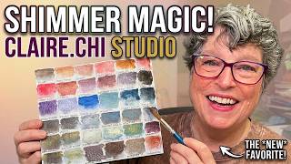 My New Favorite Metallic Watercolors! (Art Supply Review)