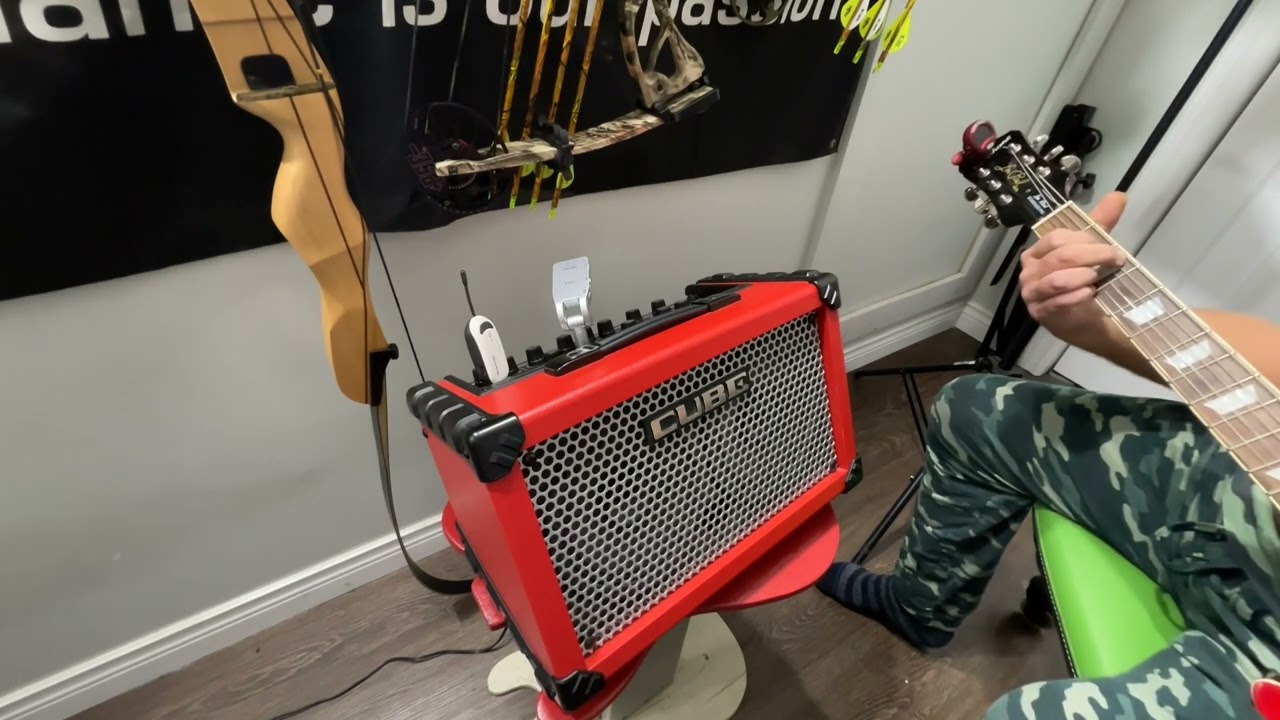 Roland Cube Street Amp Review - YouTube