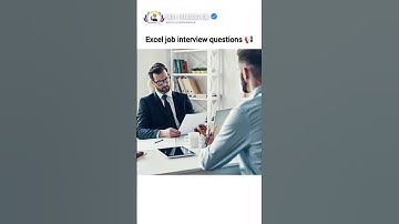 Excel interview questions and answers | excel tutoring