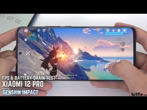 Xiaomi 12 Pro Genshin Impact Gaming test | Snapdragon 8 Gen 1