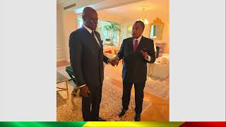 Denis Sassou-Nguesso Rencontre Brice Oligui Nguema À Paris