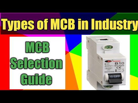 Types Of MCB|