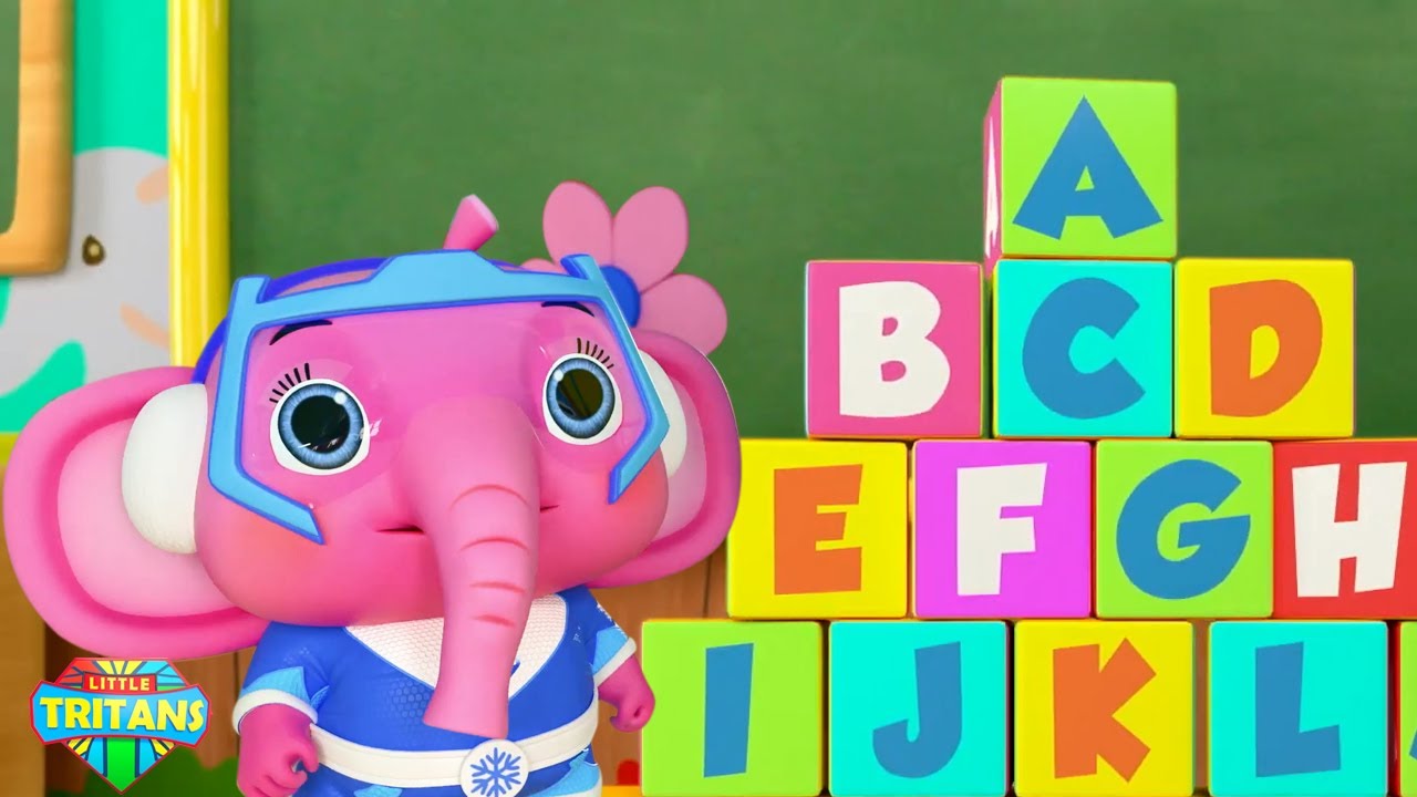 เพลง abc | การ์ตูนเพื่อการศึกษา | วิดีโอก่อนวัยเรียน | Little Tritans ...