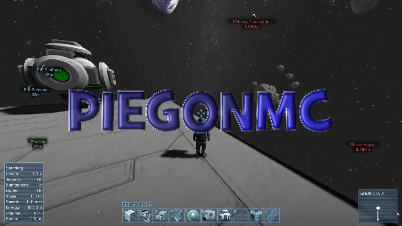 Space Engineers EP14 - Warheads do how much damage....